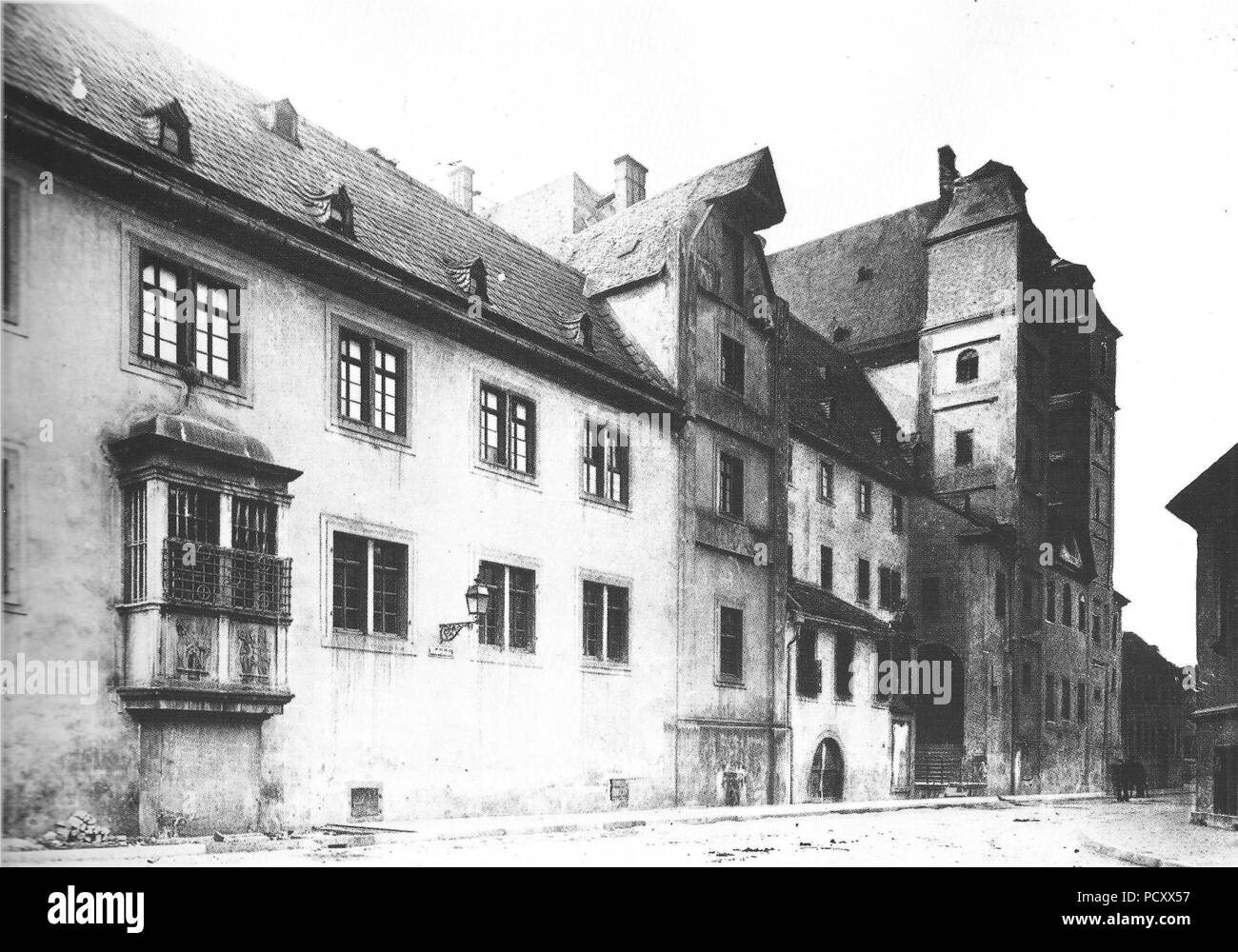 Altmünsterkirche Mainz 1891 Stock Photo - Alamy