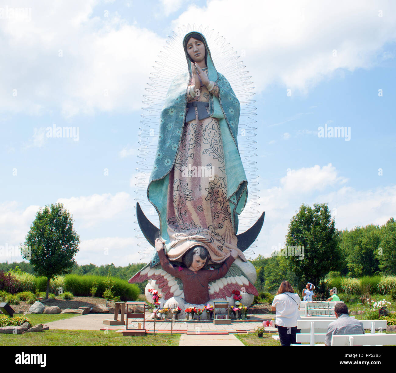 All 100+ Images estatua de la virgen de guadalupe en ohio Excellent