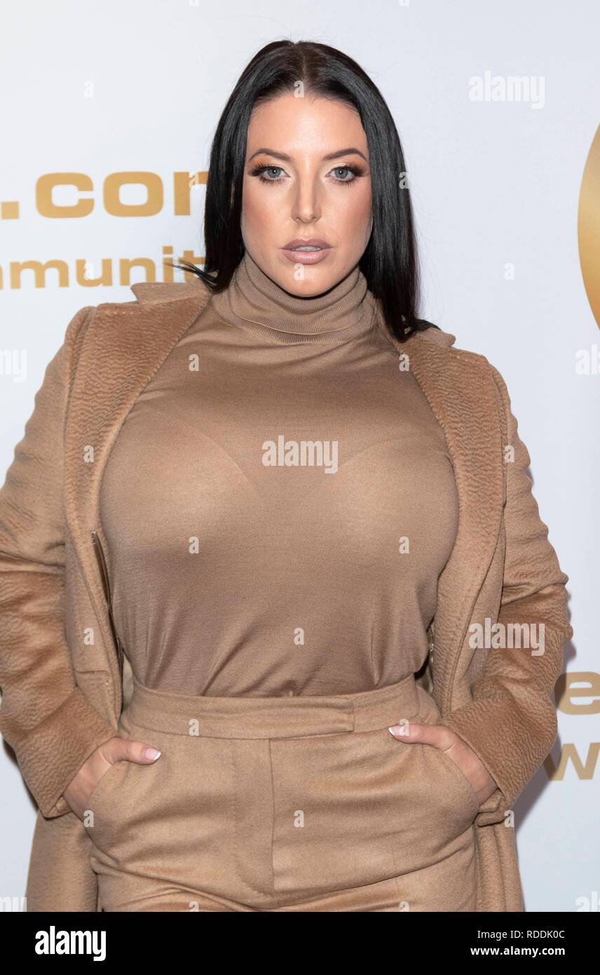Adult Film Actress Angela White Attends The Xbiz Awards At Hotel Westin Bonaventure In Los