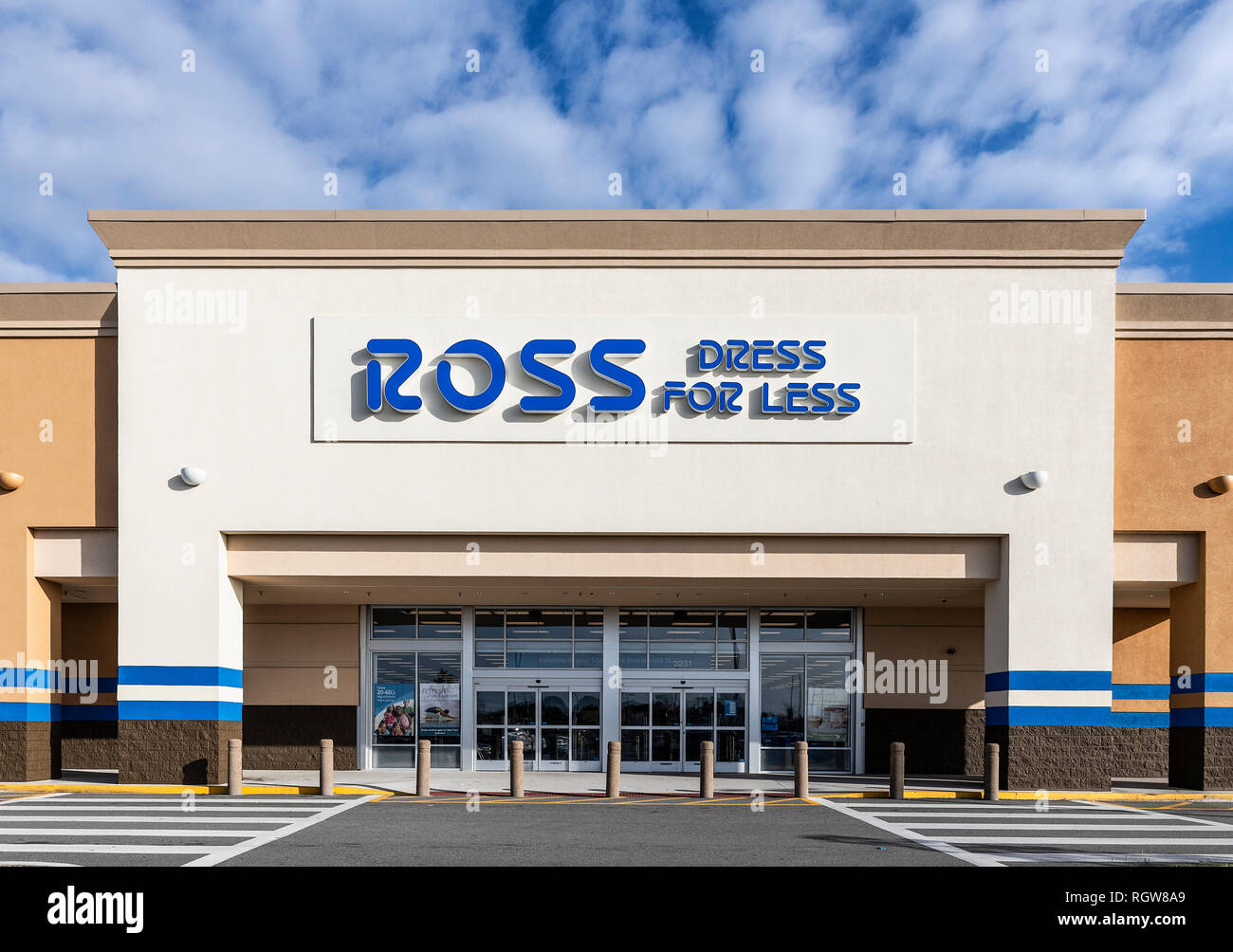 Ross Dress for Less, store exterior, Orlando, Florida, USA Stock Photo