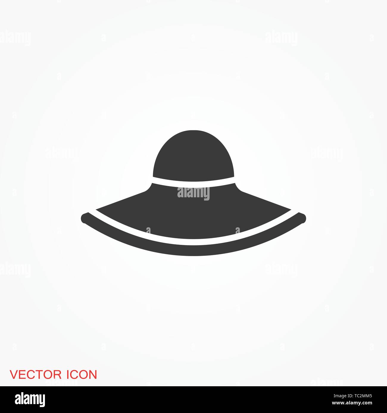 Hat icon logo, vector sign symbol for design Stock Vector Image & Art ...