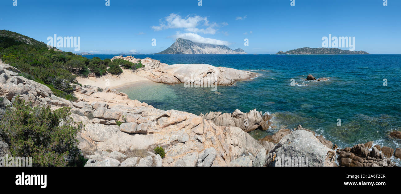 Punta Molara beach. San Teodoro. Sardinia. Italy Stock Photo - Alamy