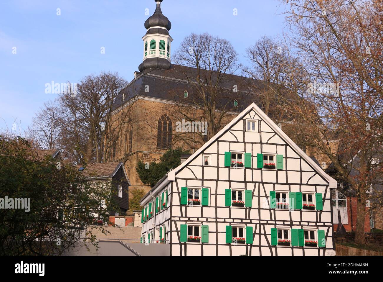 Impressionen aus der Historischen Altstadt von Gräfrath, einem ...