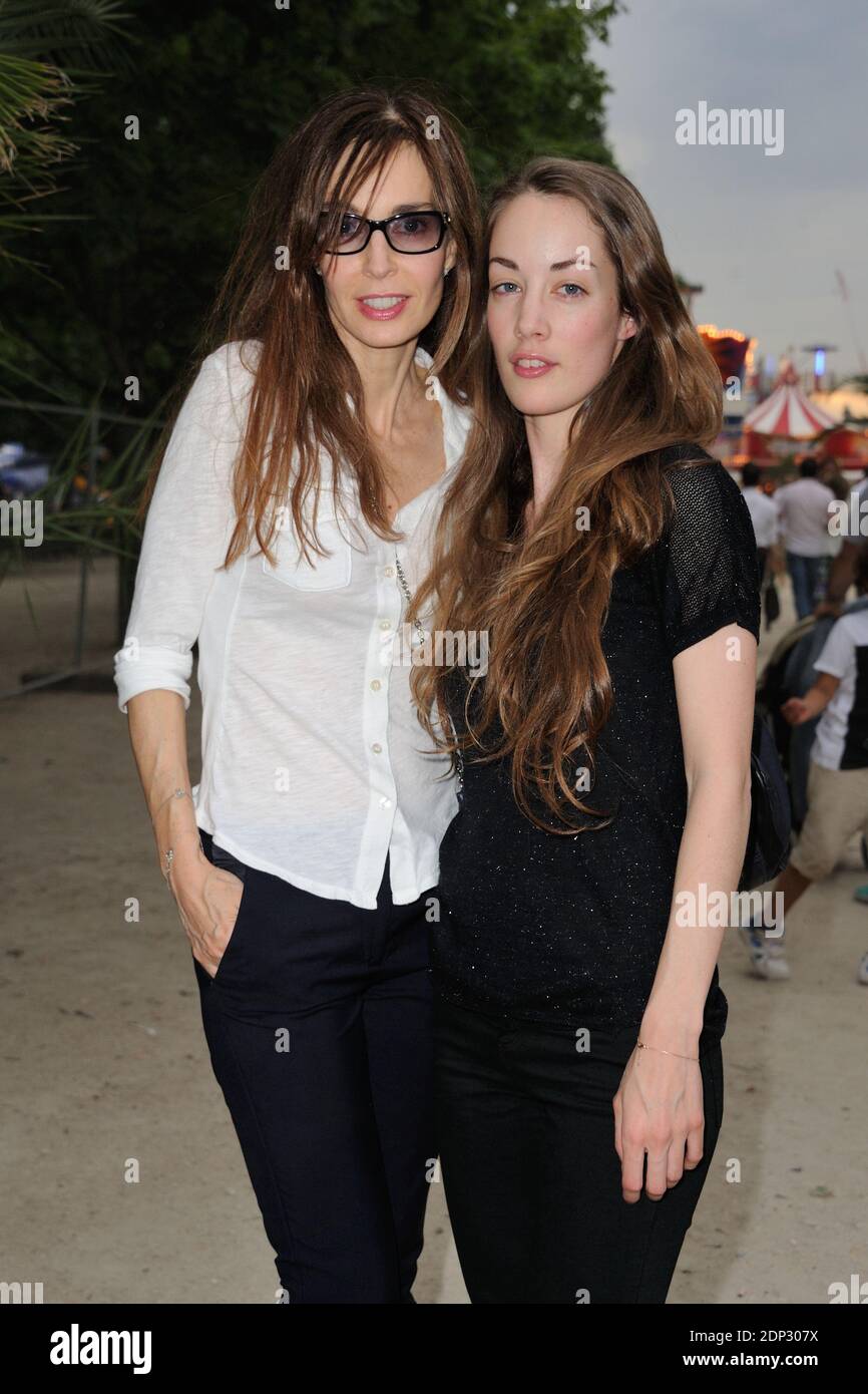 Anne Parillaud and her daughter Juliette Besson attending the opening ...