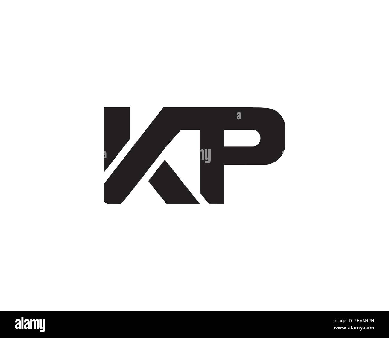 Initial KP Unique, attractive and creative modern logo. KP letter logo ...