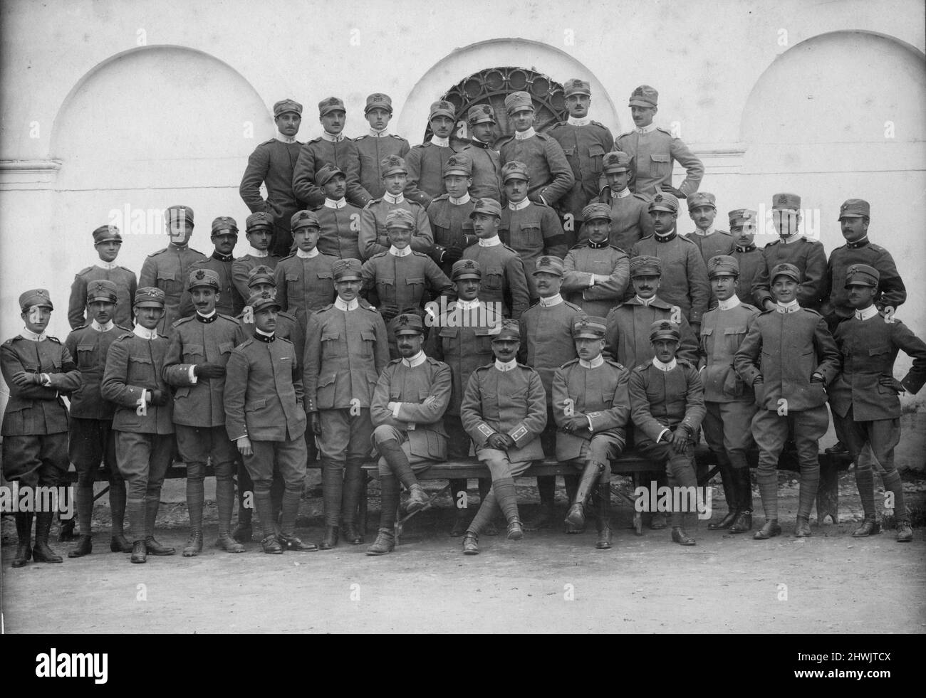 Prima Guerra Mondiale - 5° Reggimento Lancieri Novara Stock Photo - Alamy