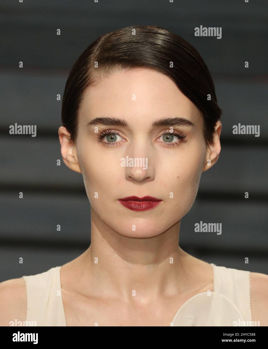 Rooney Mara arriving at the Vanity Fair Oscar Party in Beverly Hills ...