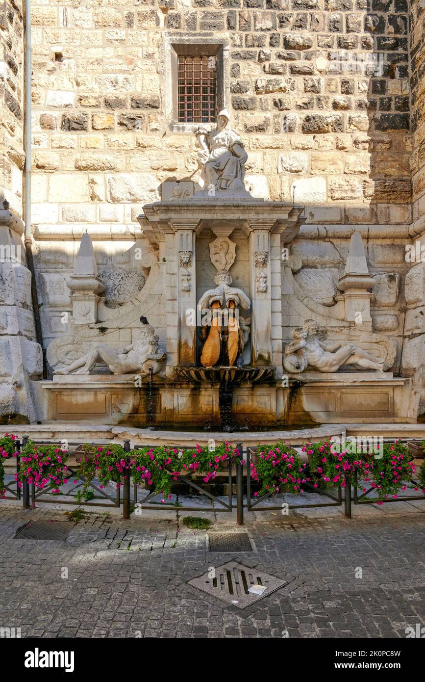 Brescia, Italia, la Fontana dei Fiumi, di Antonio Carra, 1597, alla ...