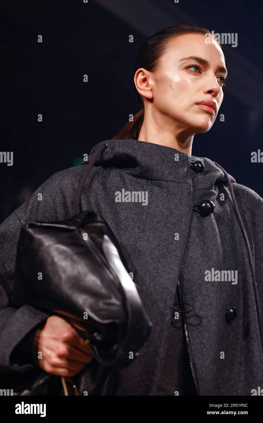 Irina Shayk wears a creation as part of the Isabel Marant Fall/Winter ...