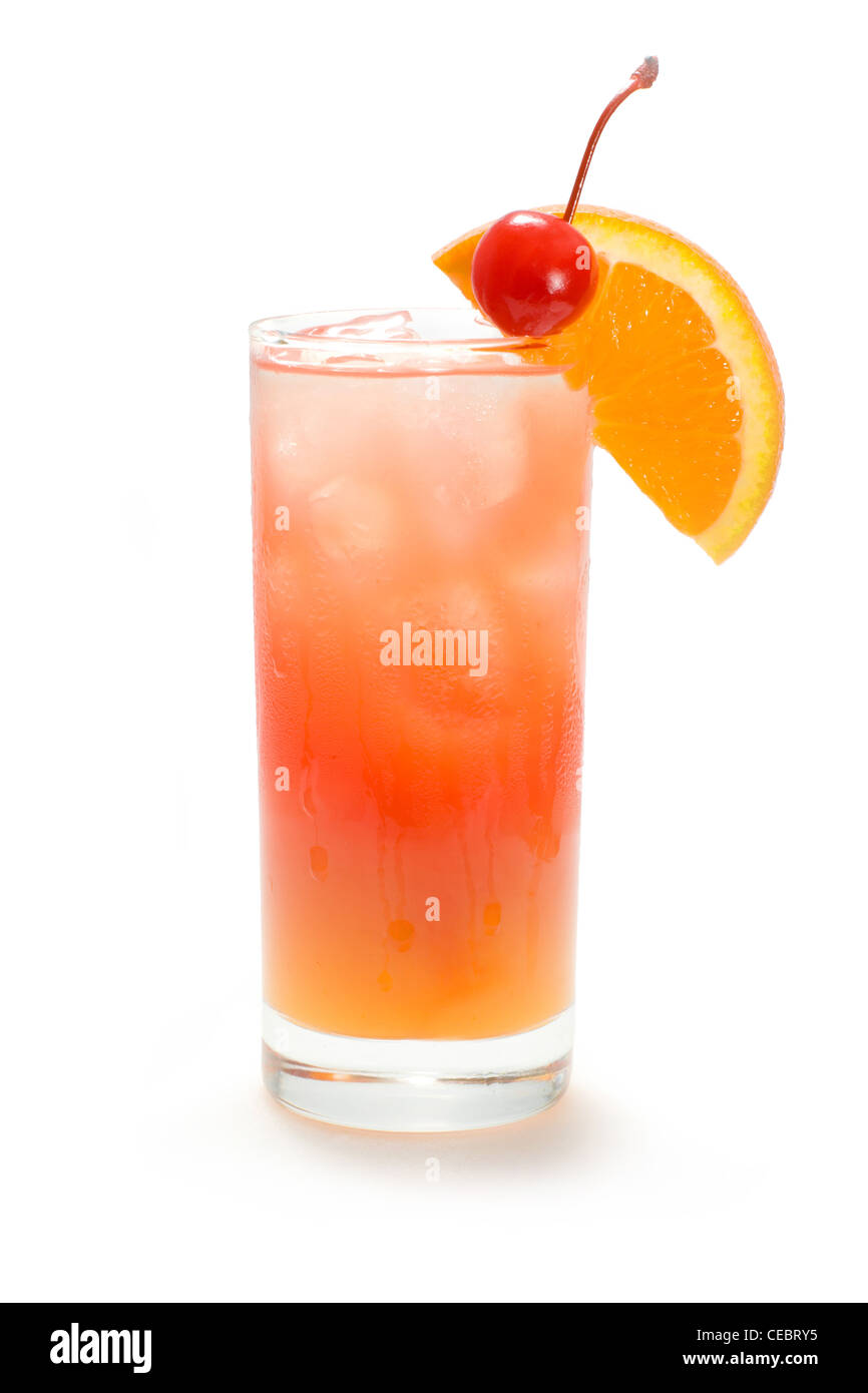 Campari Orange (campari, orange juice Stock Photo - Alamy