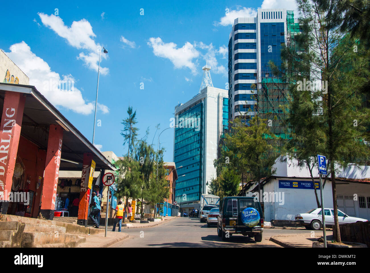 Downtown Kigali, Rwanda, Africa Stock Photo - Alamy