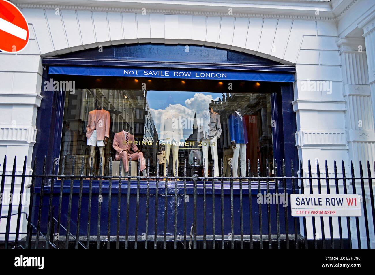 Bespoke Tailors on Savile Row, Mayfair, City of Westminster, London ...