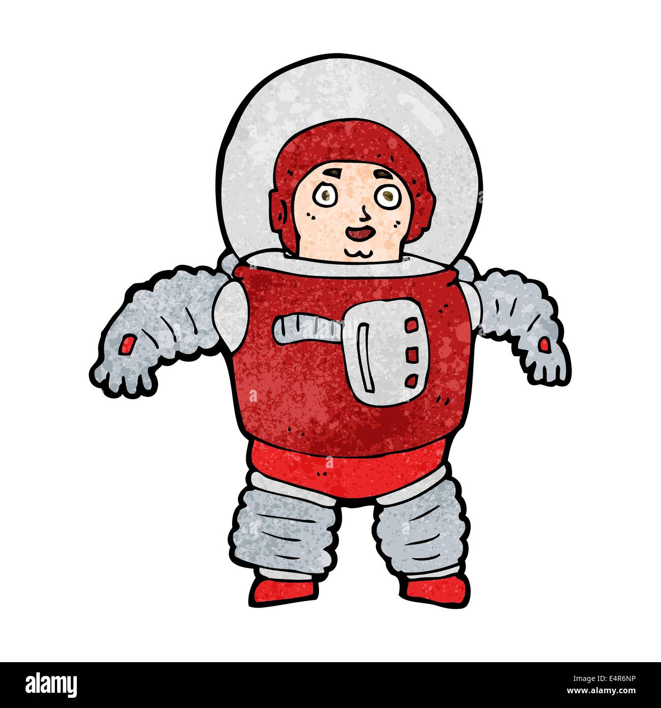 cartoon space man Stock Vector Image & Art - Alamy