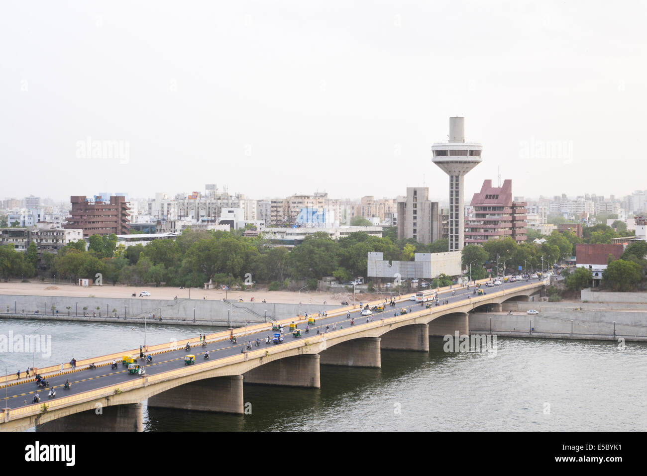Ahmedabad riverfront Stock Photo - Alamy