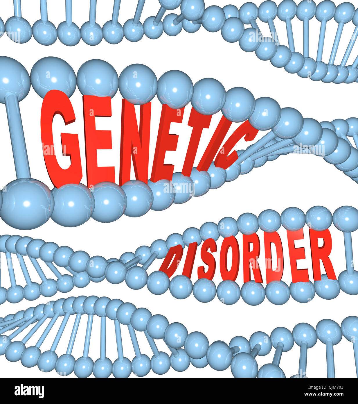Disorder Mutation in DNA Causes Disease Stock