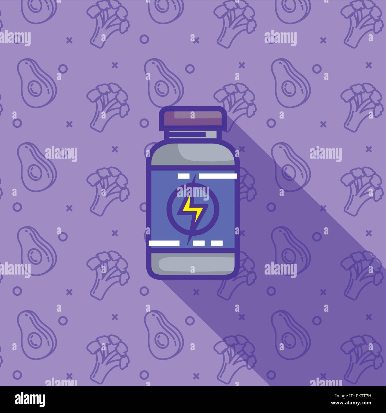 energy bottle plastic product Stock Vector Image & Art - Alamy