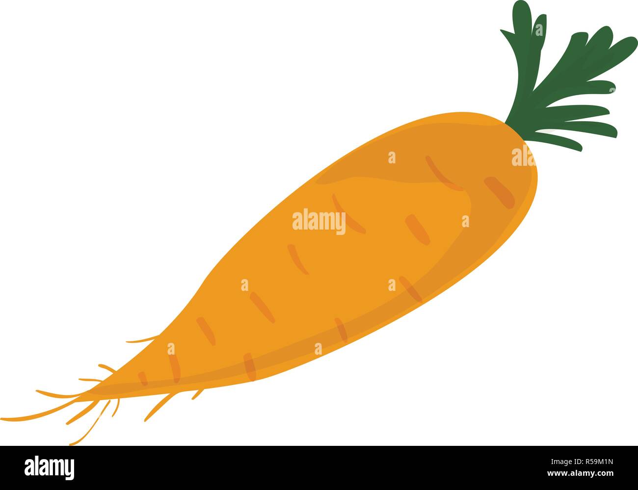 Garden carrot icon. Cartoon of garden carrot vector icon for web design ...