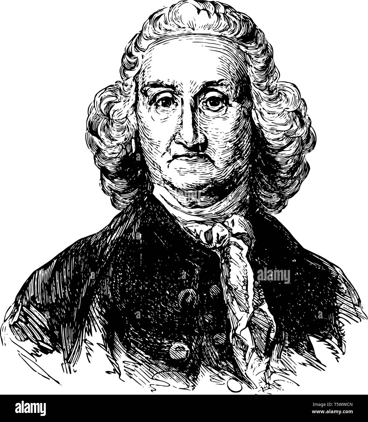 Jonathan Trumbull 1710 to 1785 he was governor of Connecticut vintage ...