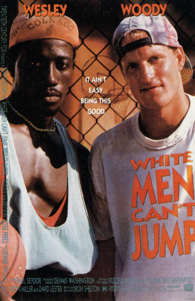 WHITE MEN CAN'T JUMP, Wesley Snipes, Woody Harrelson, 1992
