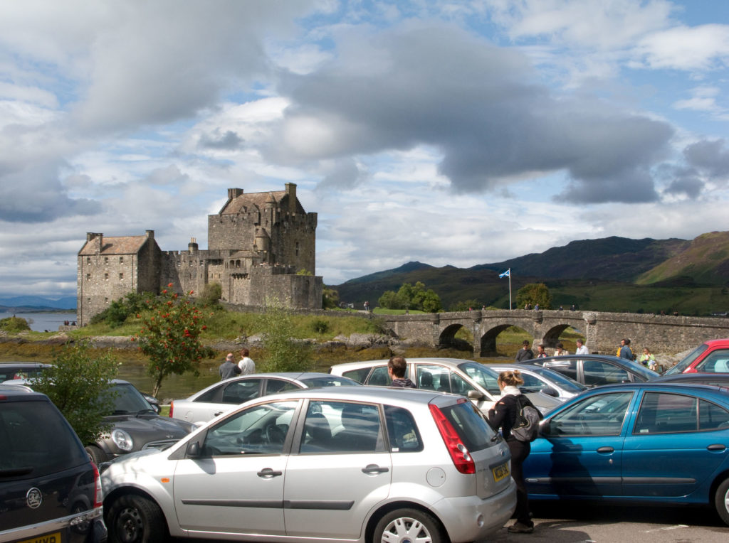 Eilean Donan car park