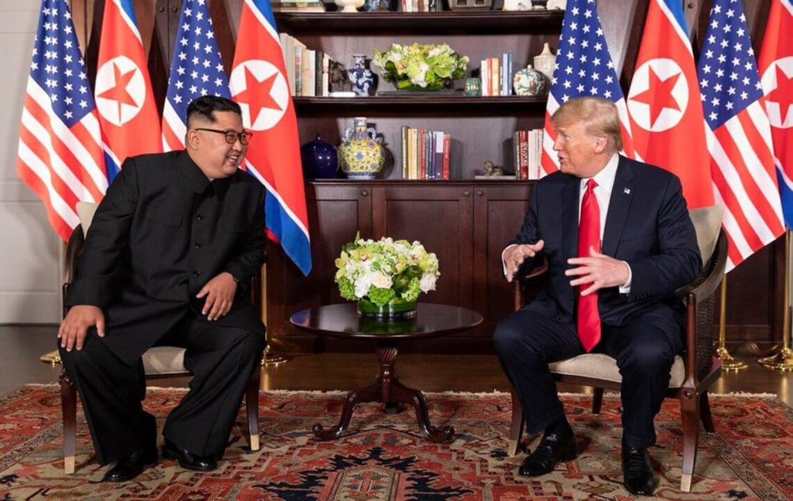 Trump presidency timeline. Trump was the first US President to meet the leader of North Korea.